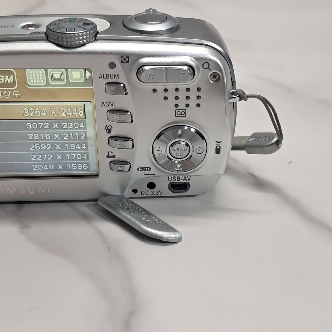 레트로 감성! 삼성 케녹스 V20 실버 빈티지 디카 상품이미지7