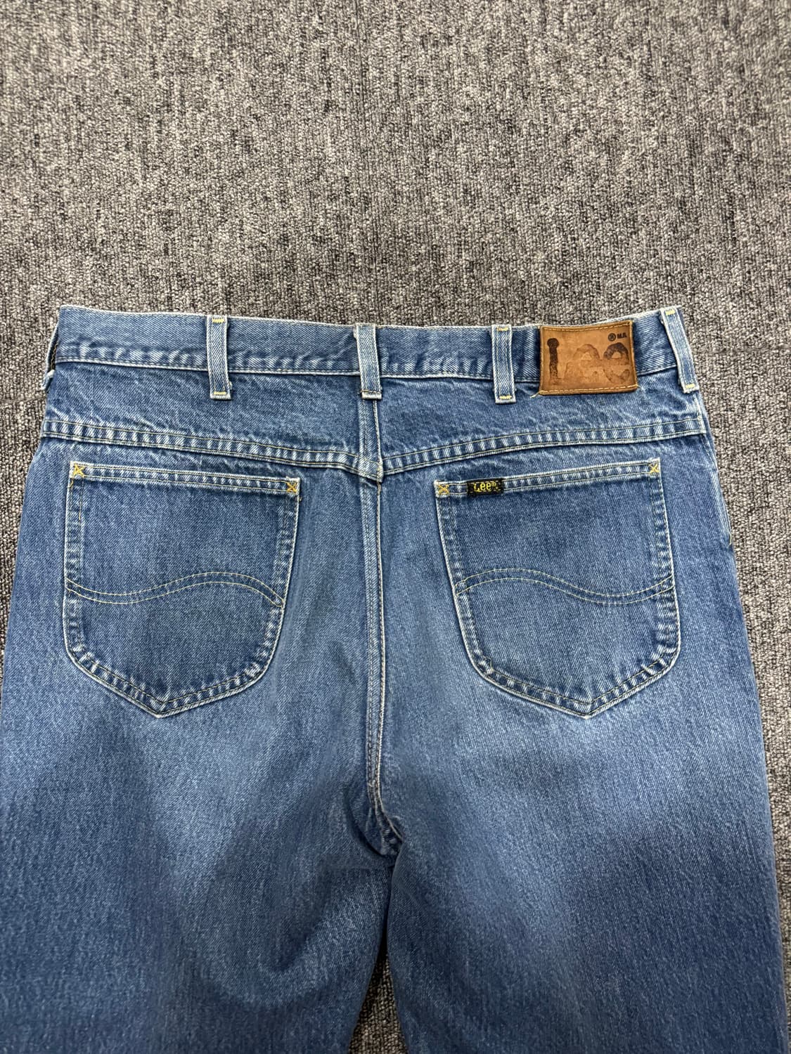 00s 올드 빈티지 리 LEE 세미플레어 데님 미디움 블루 36 상품이미지8