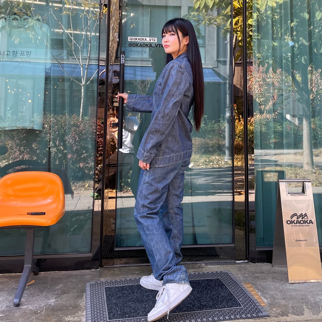 재팬 리바이스 엔지니어진 셋업  상품이미지4