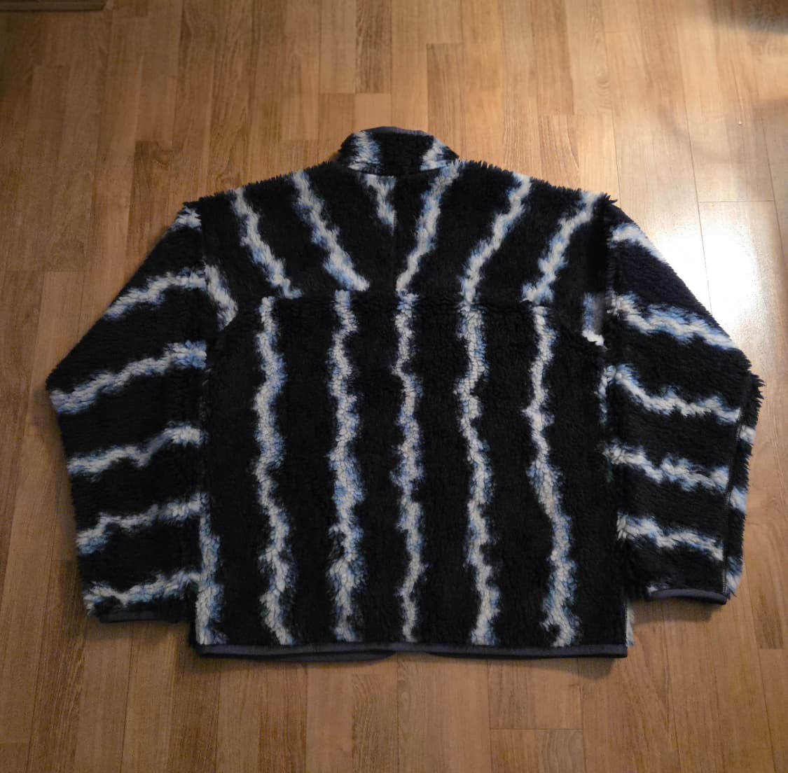 (M)파타고니아 썬더 vtg복각 블랙 레트로 가디건 딥파일 신칠라 상품이미지3