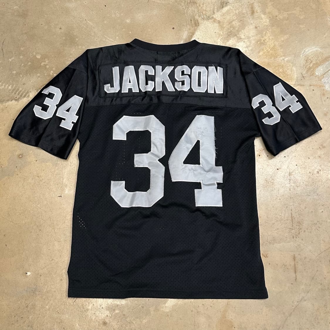 M (48) NFL 레이더스 No.34 잭슨 풋볼 유니폼 상품이미지2
