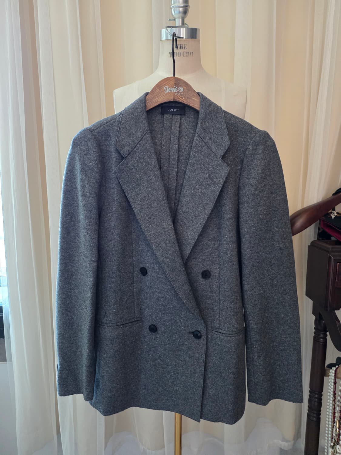조셉 그레이 더블 브레스트 자켓 joseph 상품이미지2