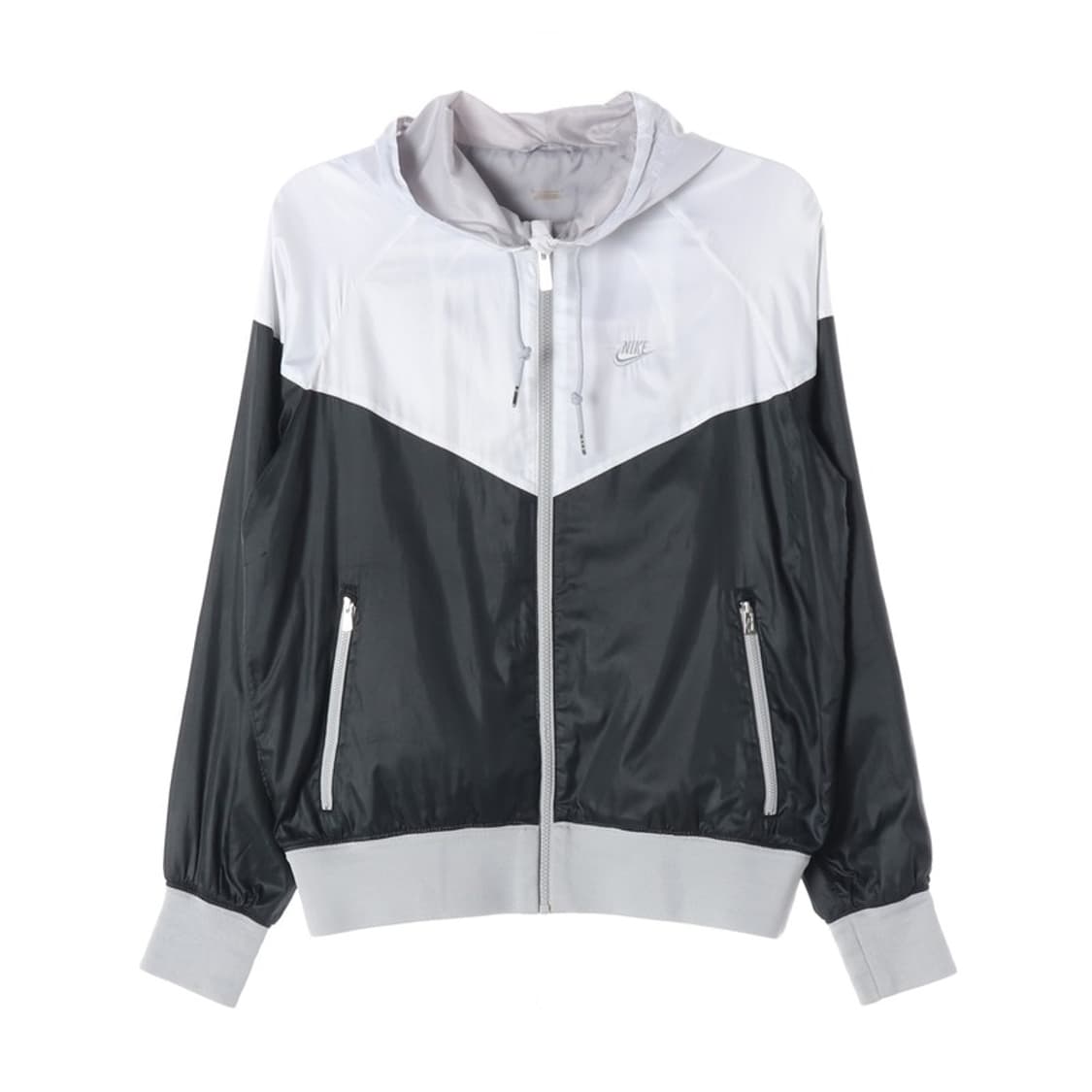 나이키 윈드러너 화이트 블랙 바람막이 상품이미지1
