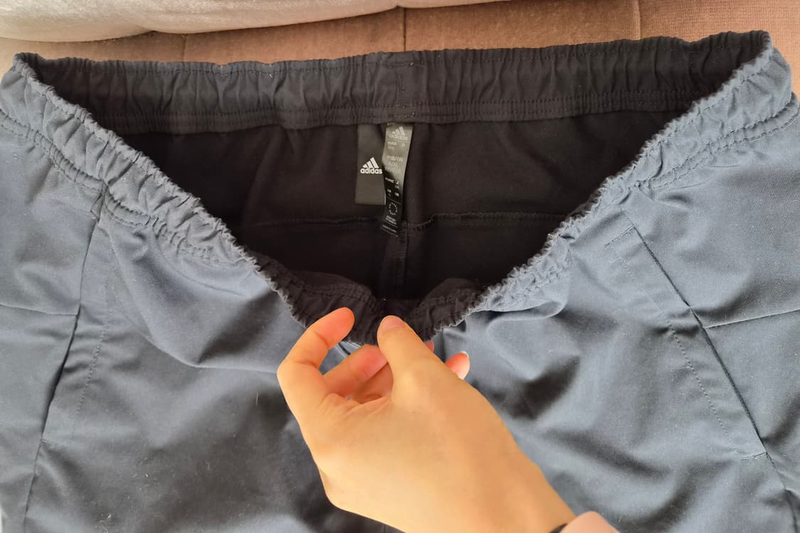 아디다스 남성  블랙 밴딩트랙팬츠
 상품이미지3