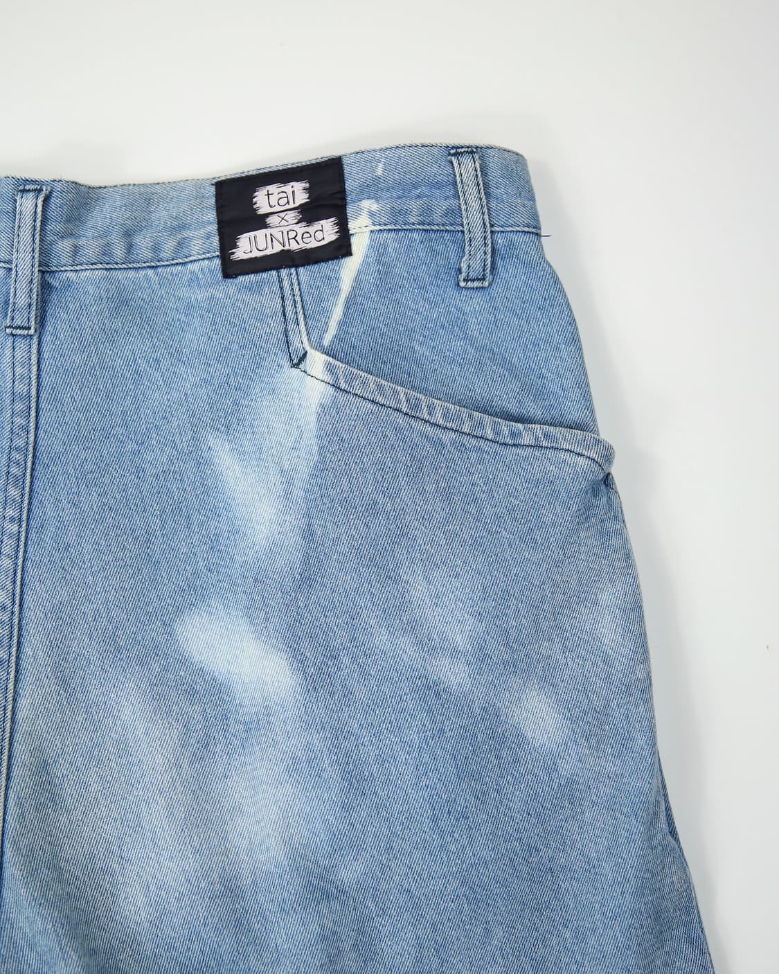 tai X JUNRed Denim Wide Pants 상품이미지3