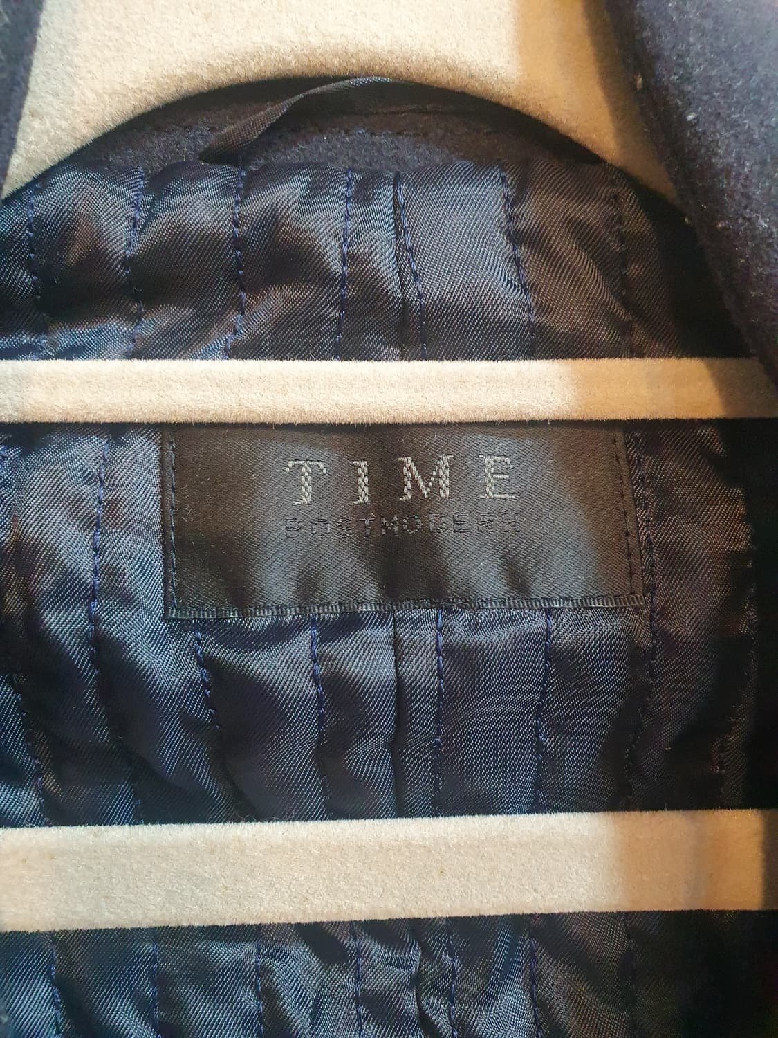 TIME 남성 블랙 더블 자켓 110 상품이미지3