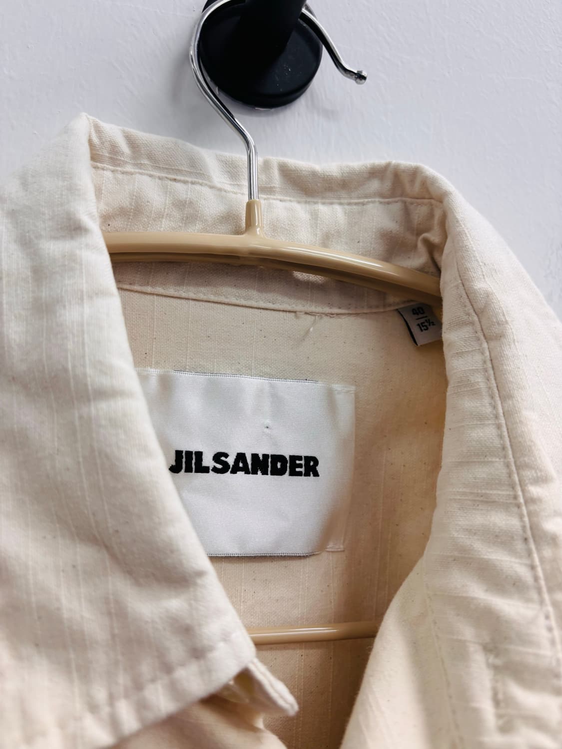 JIlSANDER 질샌더 백로고 반팔 셔츠 상품이미지3