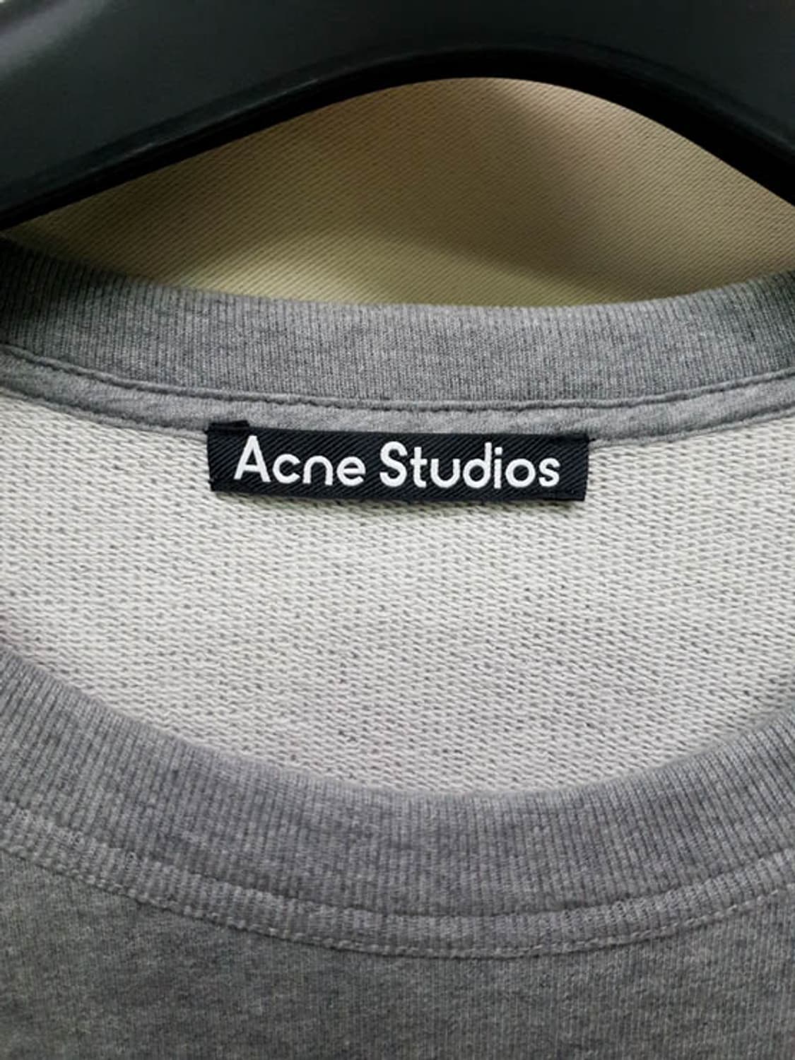 아크네스튜디오 남성 맨투맨 그레이 상품이미지4