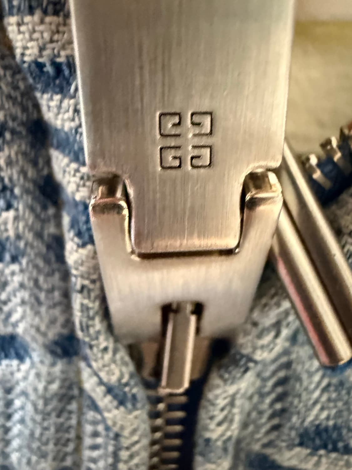 지방시 4G패턴 데님 후드 집업 상품이미지9