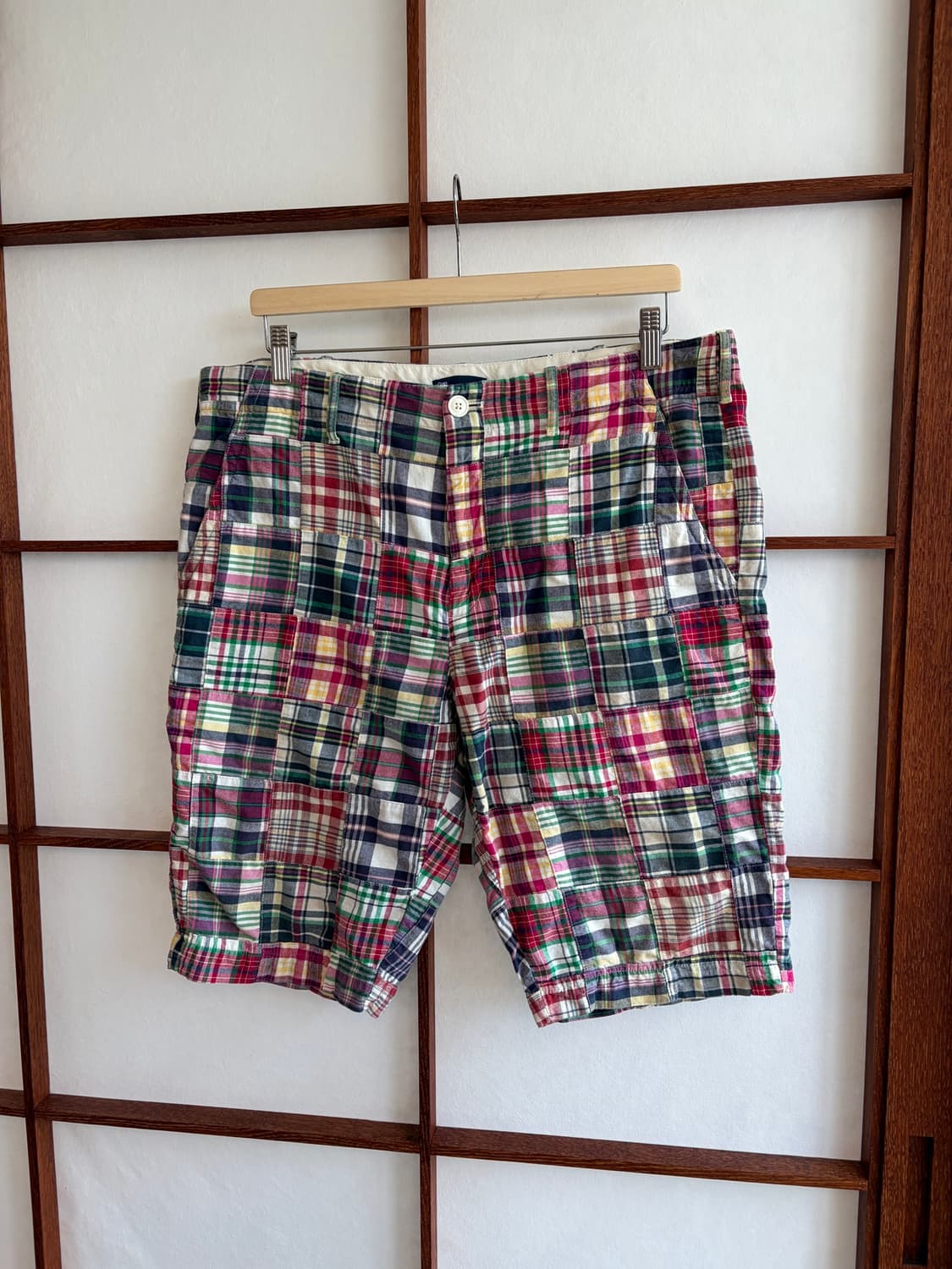 올드 갭 Old GAP 체크 쇼츠 36 상품이미지1