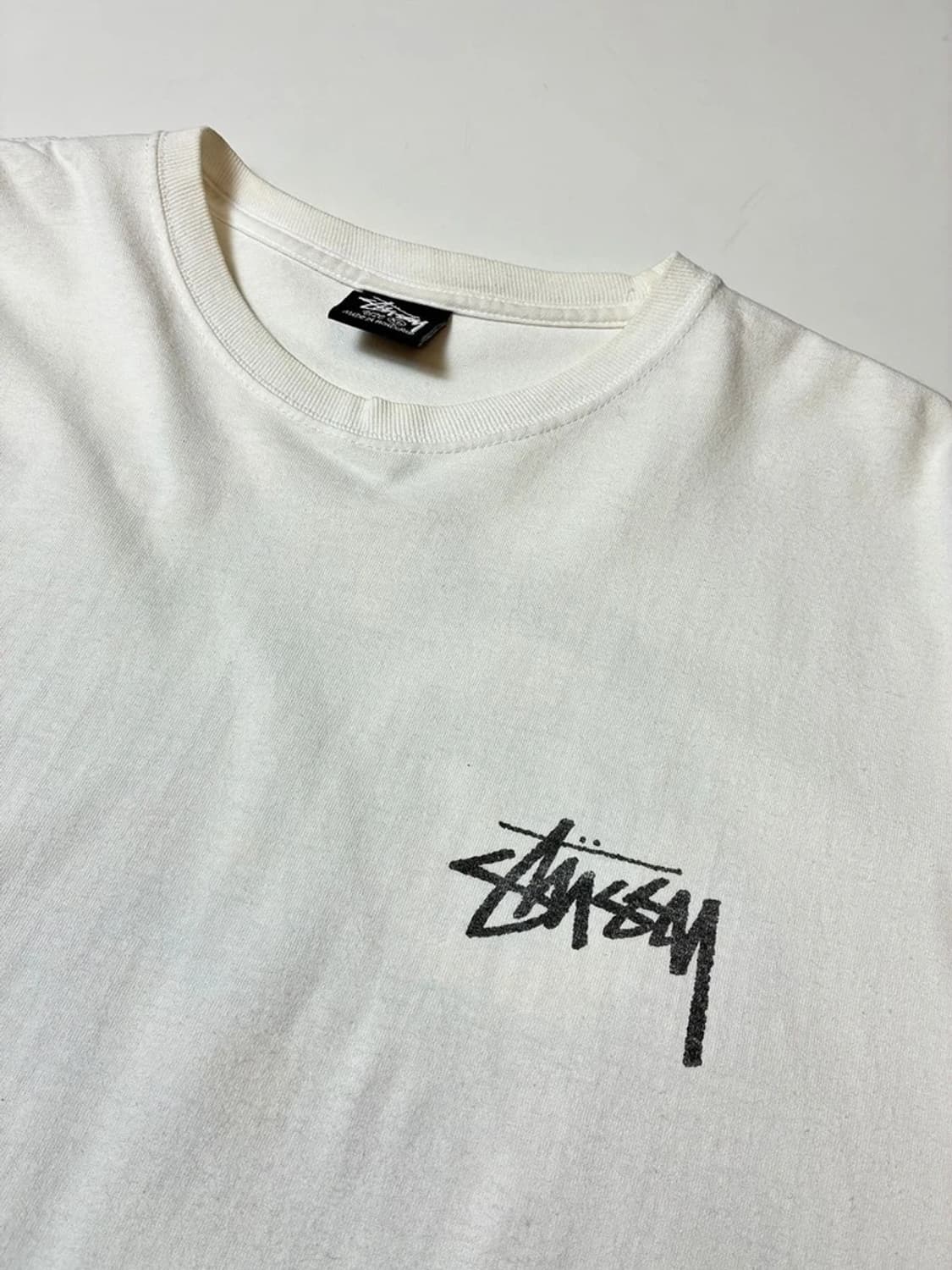 스투시 STUSSY 23ss 플러시 반팔 티셔츠 PN9001 상품이미지7