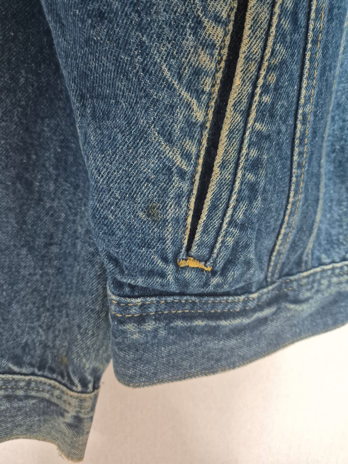 90s 빈티지 Lee 데님자켓 USA made (M) 상품이미지6