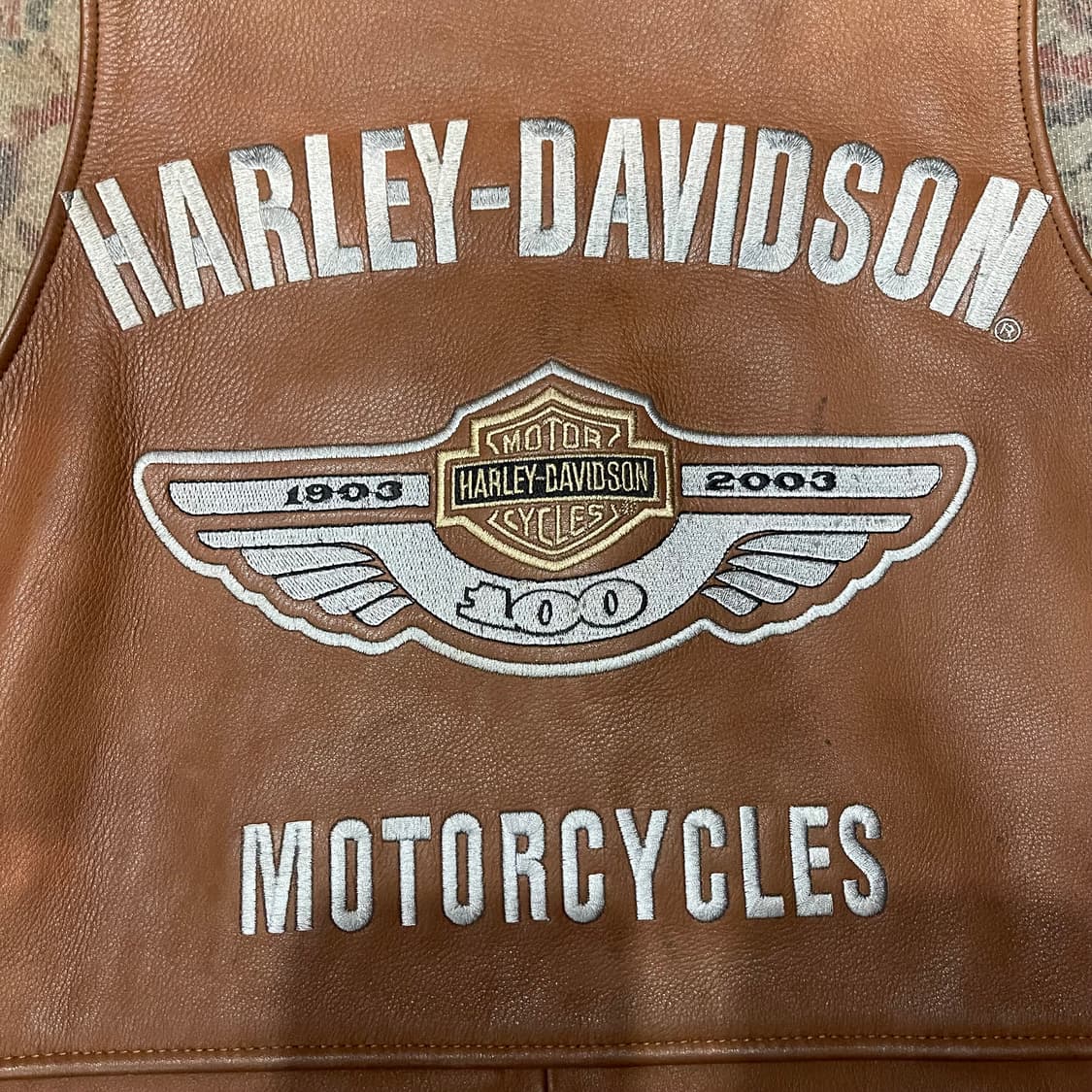 할리 데이비슨 레더 베스트 상품이미지10