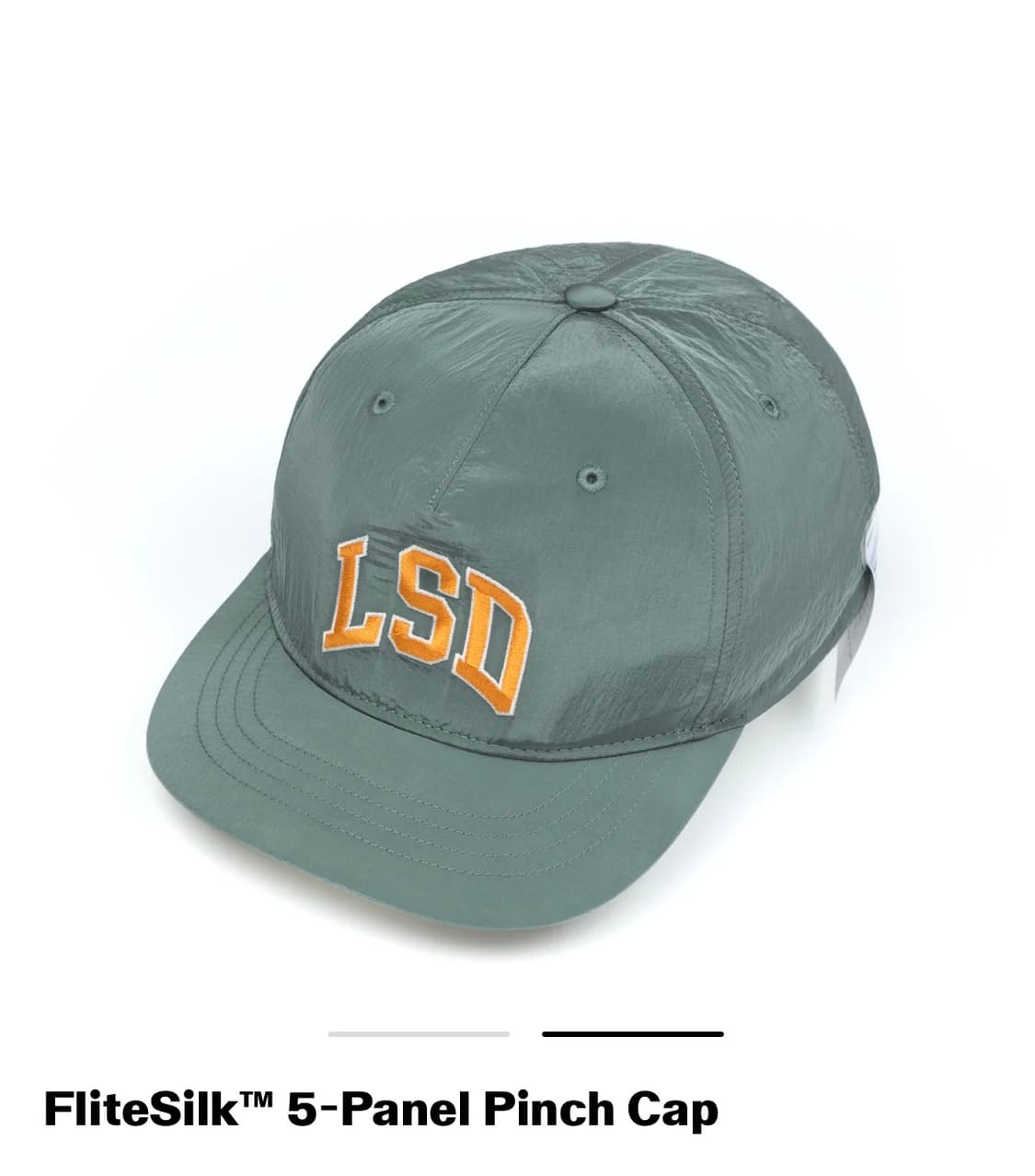 새티스파이 LDS 플라이트실크 볼캡 새상품 상품이미지2