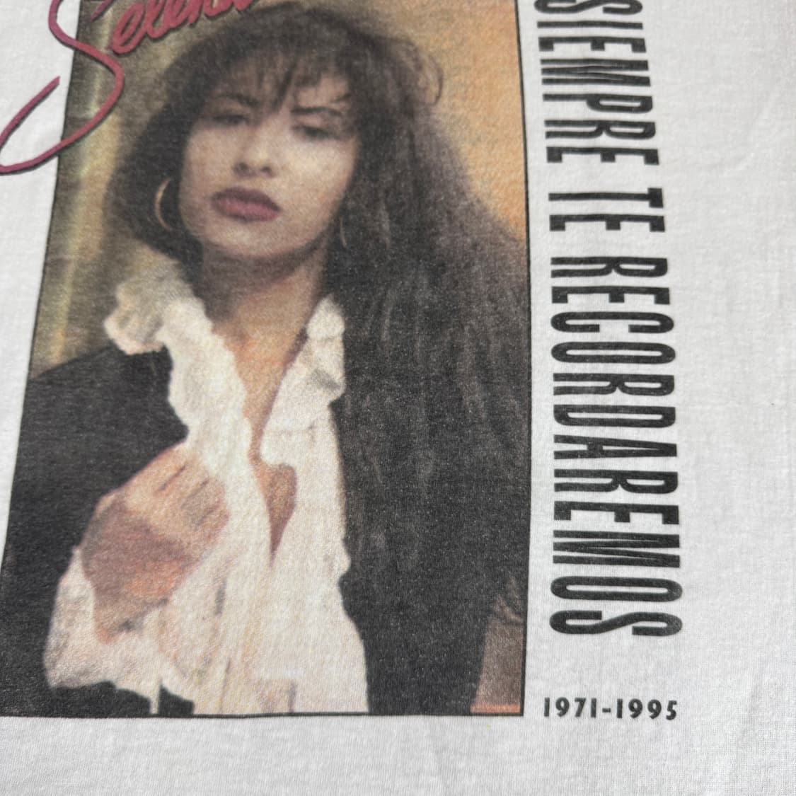 빈티지 90s Selena Memorial 셀레나 메모리얼 티셔츠 상품이미지5