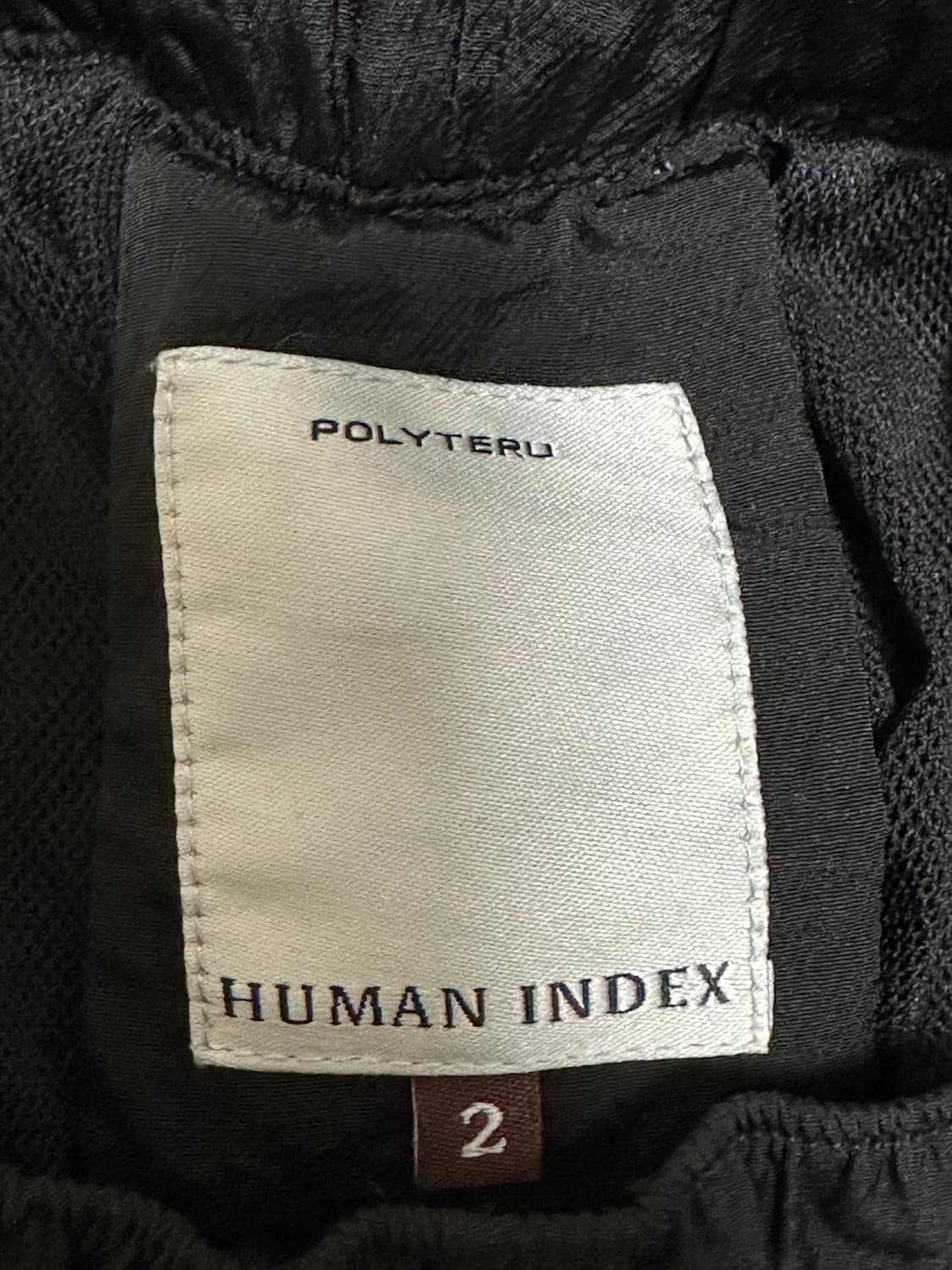 폴리테루 휴먼 인덱스 트랙 팬츠 블랙/퍼플 2사이즈 상품이미지3