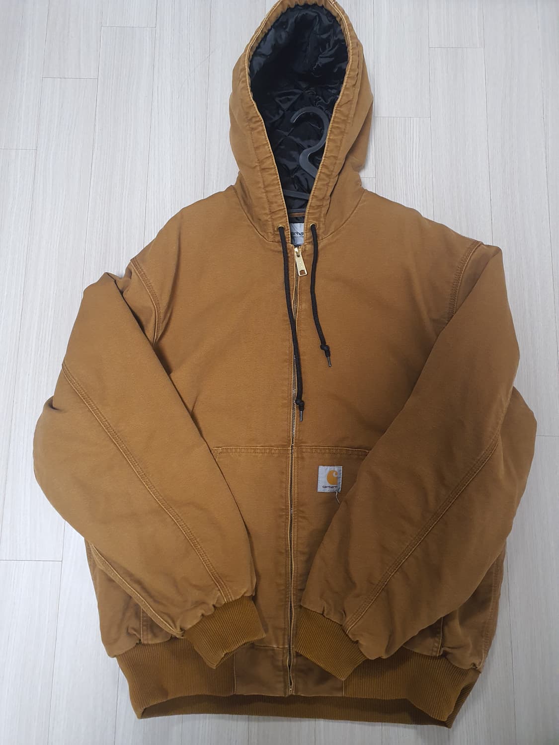 [XL]칼하트 WIP OG 액티브 자켓 딥 해밀턴 브라운 상품이미지2