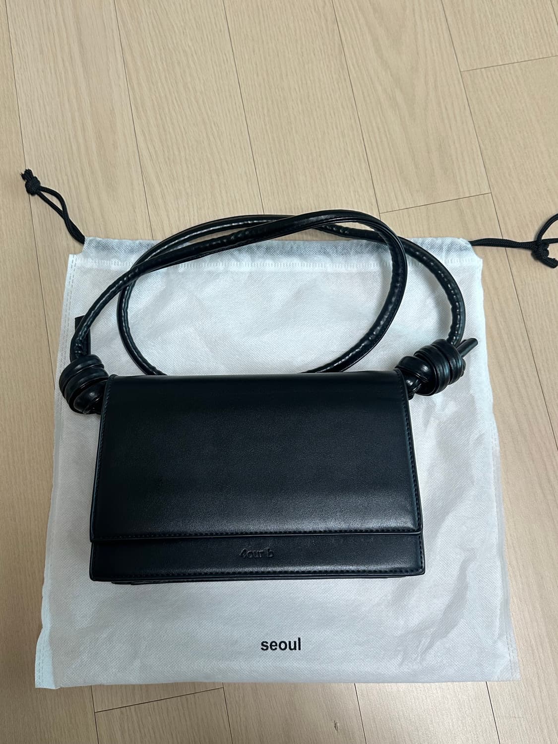 사비 브릭 로프백 블랙 가방 상품이미지1