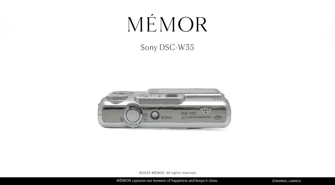 부드럽고 뽀용한느낌☁️ Sony DSC-W35 소니 디카 디지털카메라 상품이미지3