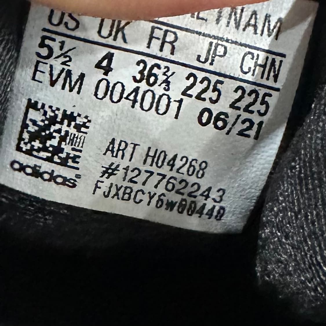 225) 아디다스 운동화 여성 여자 신발 오젤리아 코어 블랙 상품이미지9