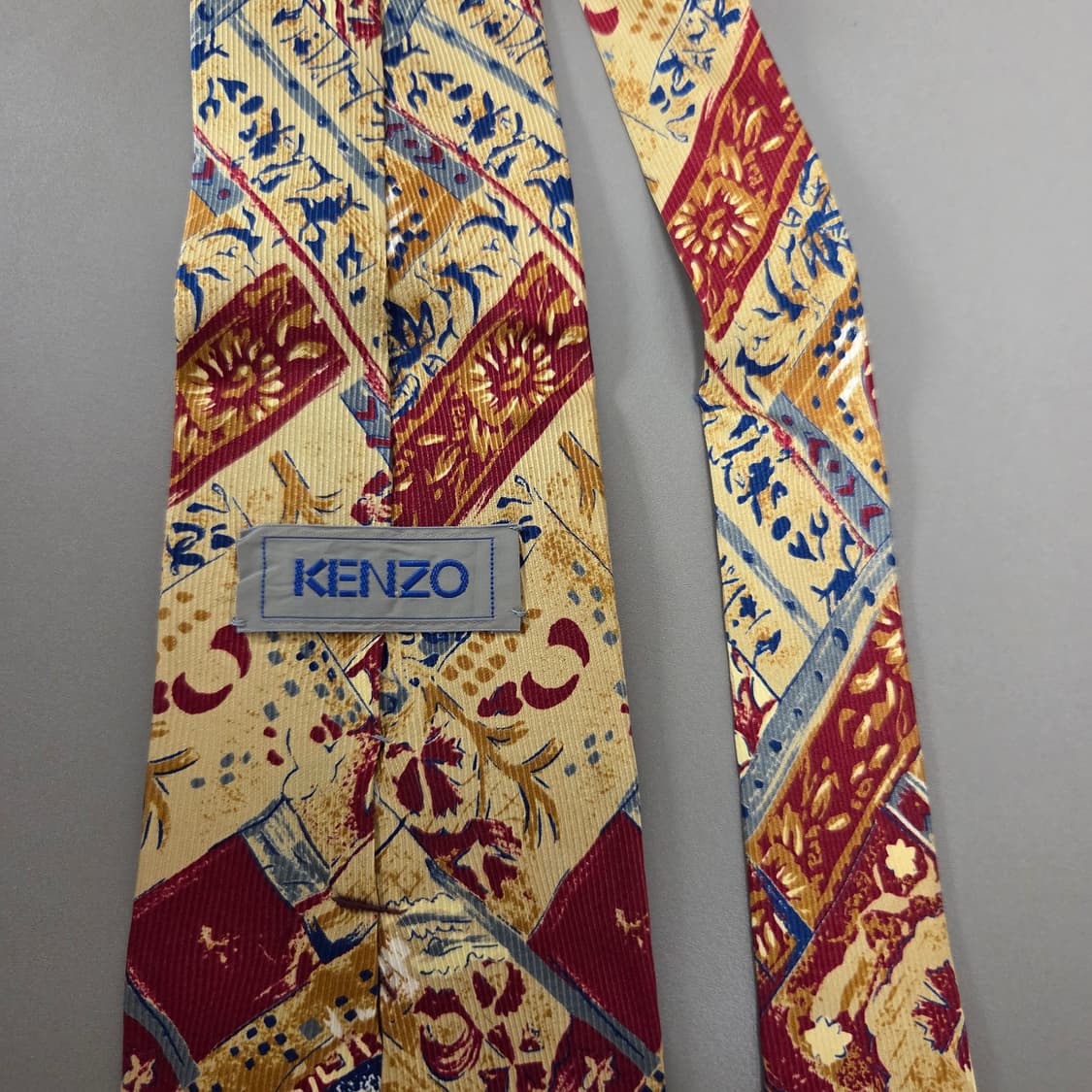 Kenzo 겐조 빈티지 명품 넥타이 상품이미지4