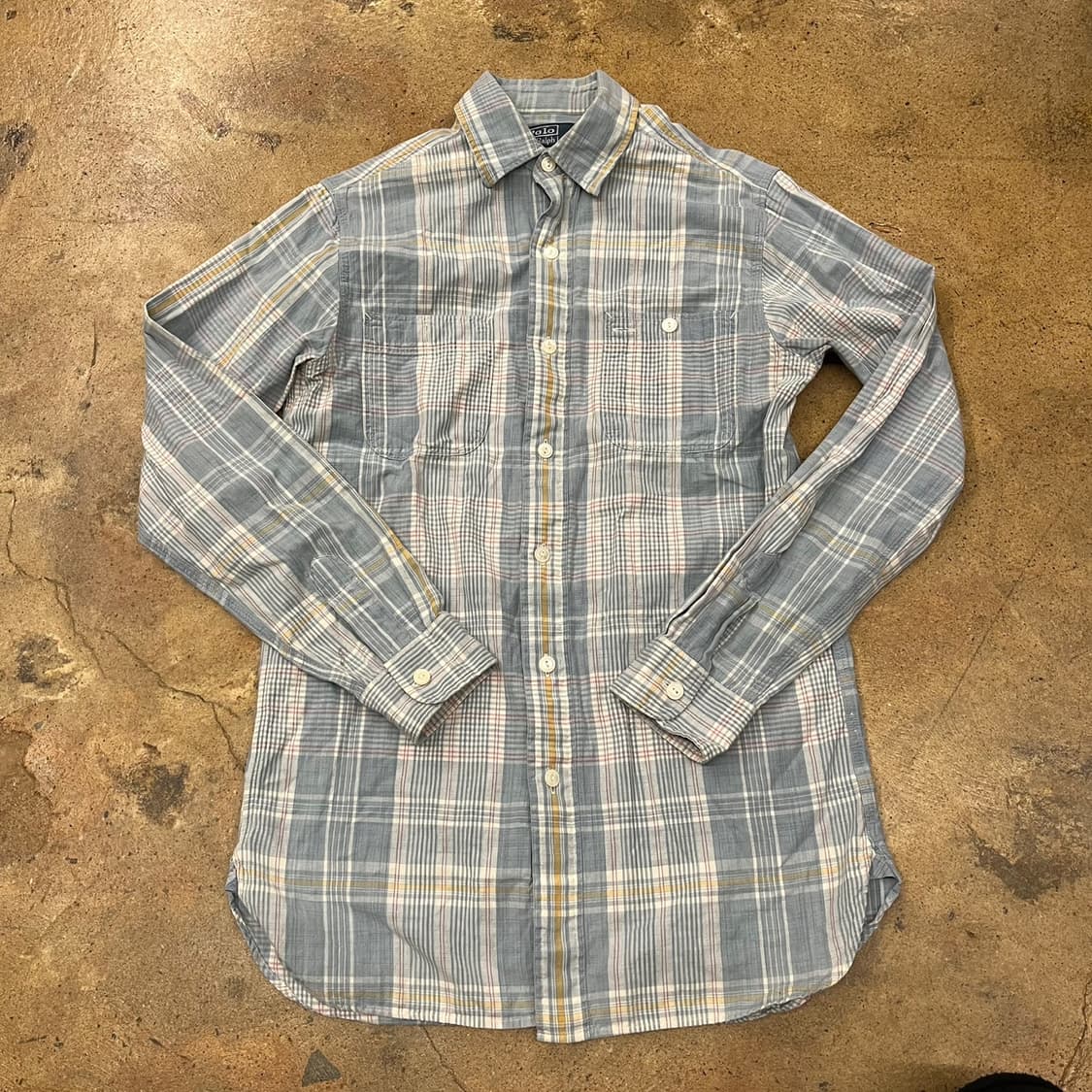 [정품/XS] 폴로 랄프로렌 체크 셔츠 남방 b18 상품이미지2