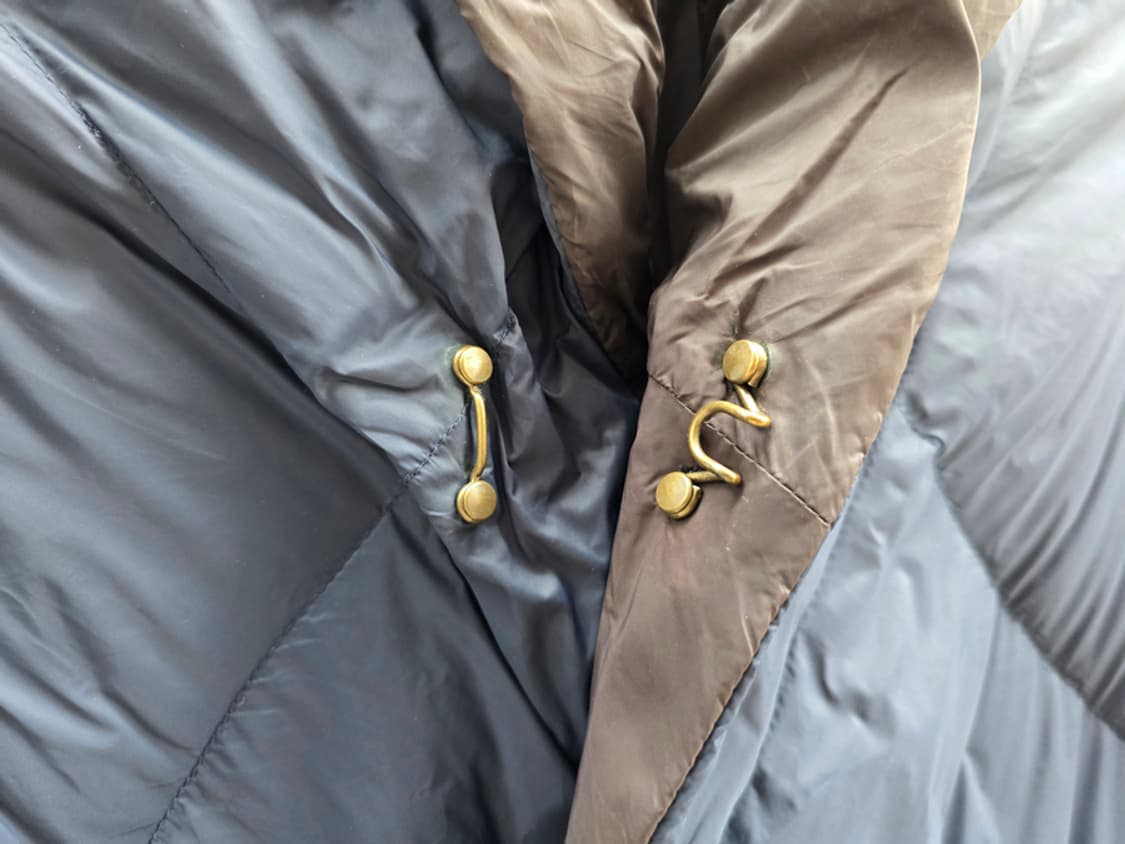 일본 네추럴 런드라이 패딩 양면 코트 상품이미지5