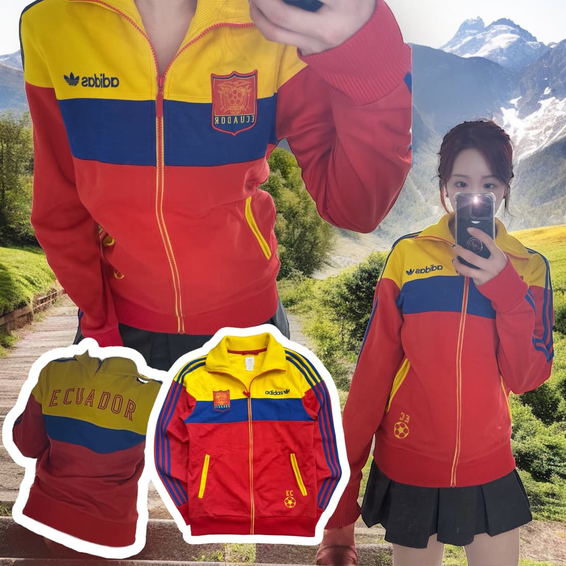 아디다스 에콰도르 져지 집업  상품이미지1