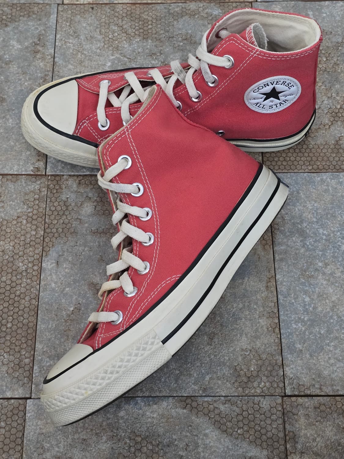 (240)컨버스 척 70 하이 테라코타 핑크 상품이미지2