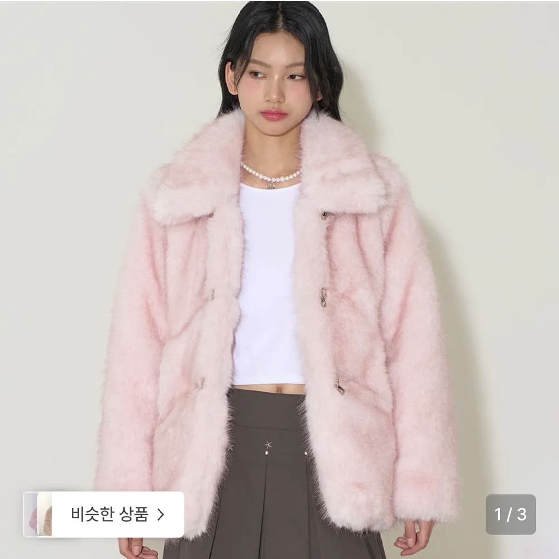 일리고 시어링 퍼 자켓 상품이미지3