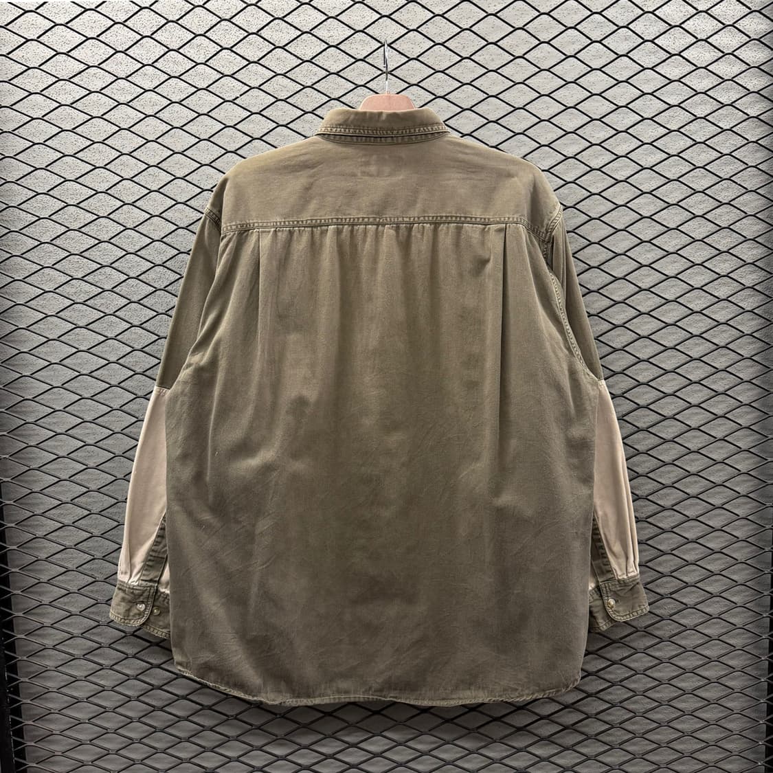 USA VINTAGE 레드헤드 헌팅셔츠 숄더패드 암패치 디테일 올리브 상품이미지3