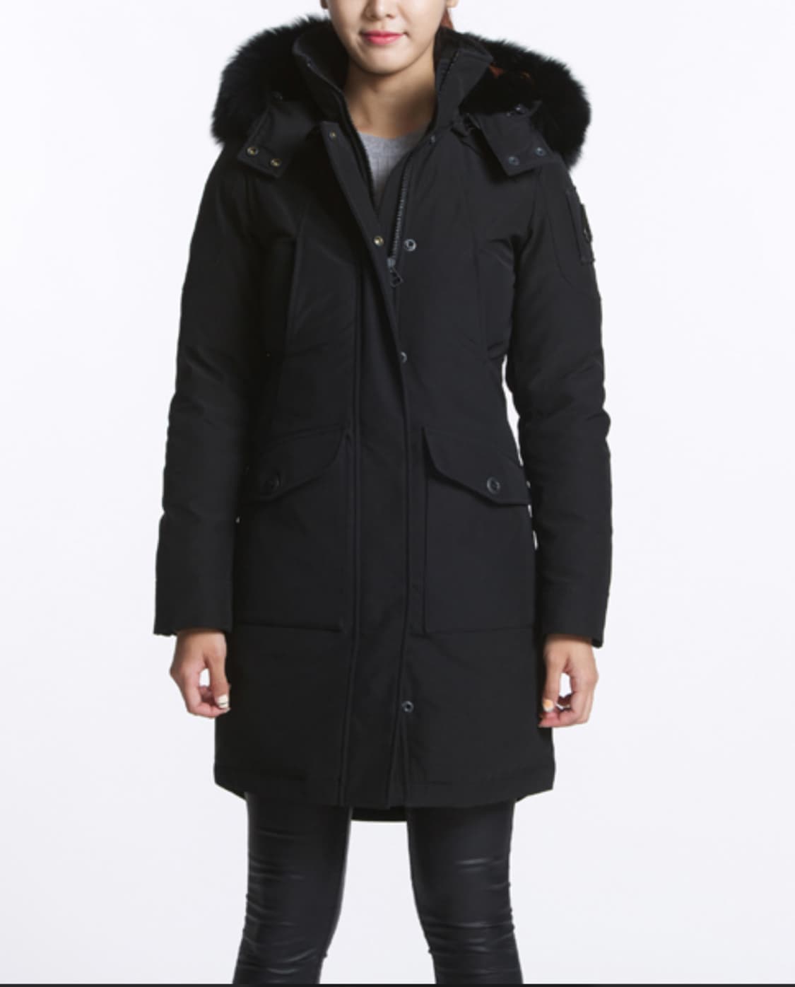 무스너클 블랙 폭스퍼 케이 에디션 여성M 상품이미지1