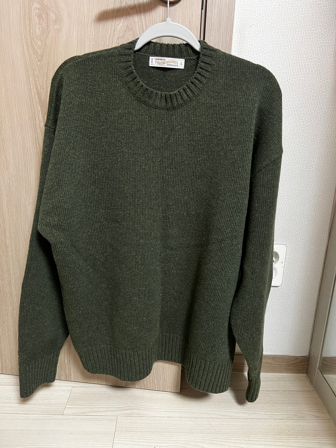 프리즘웍스 니트 L 상품이미지2