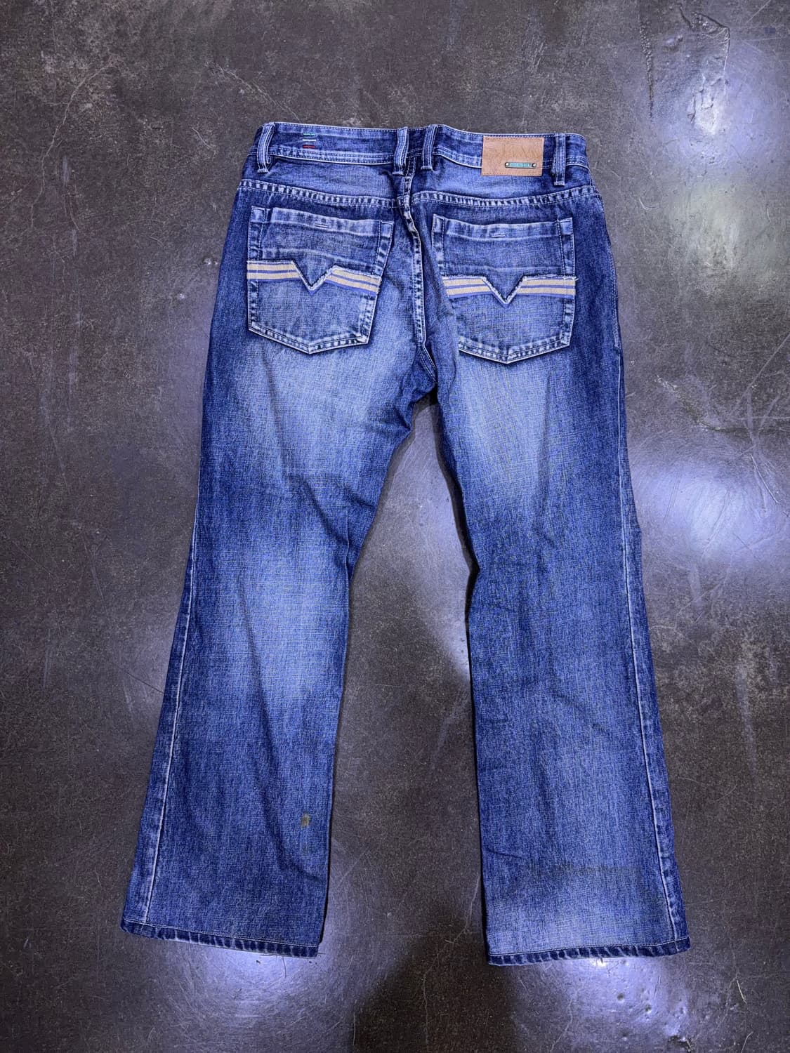 디젤 빈티지 워싱 부츠컷 플레어핏 청바지 데님팬츠 34 상품이미지5