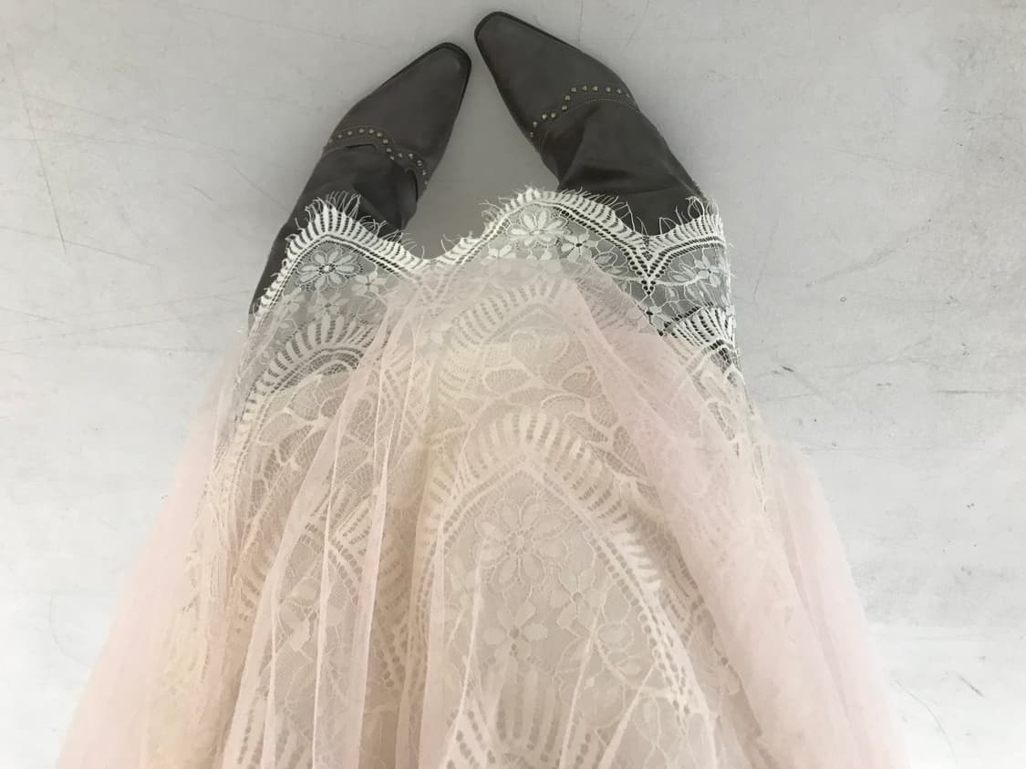 vintage lace sha skirt 상품이미지7