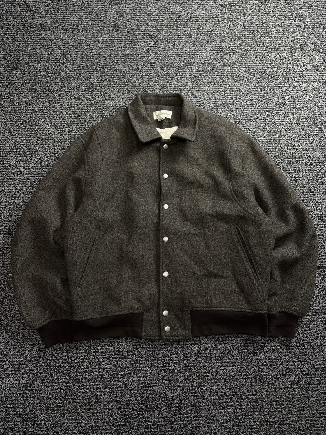 라퍼지스토어 울 블루종 봄버 자켓 1778 상품이미지2