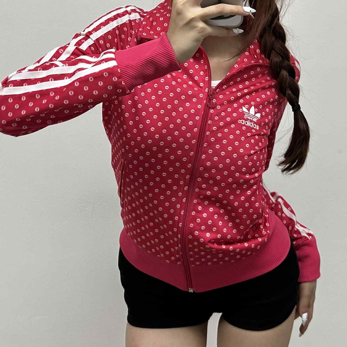 아디다스 파이어버드 여리핏 맆 토트 대장급 트랙탑 희귀져지(85) 상품이미지2