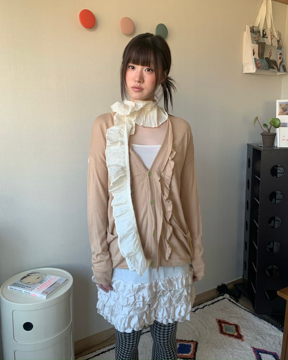 super hakka frill cardigan 상품이미지1