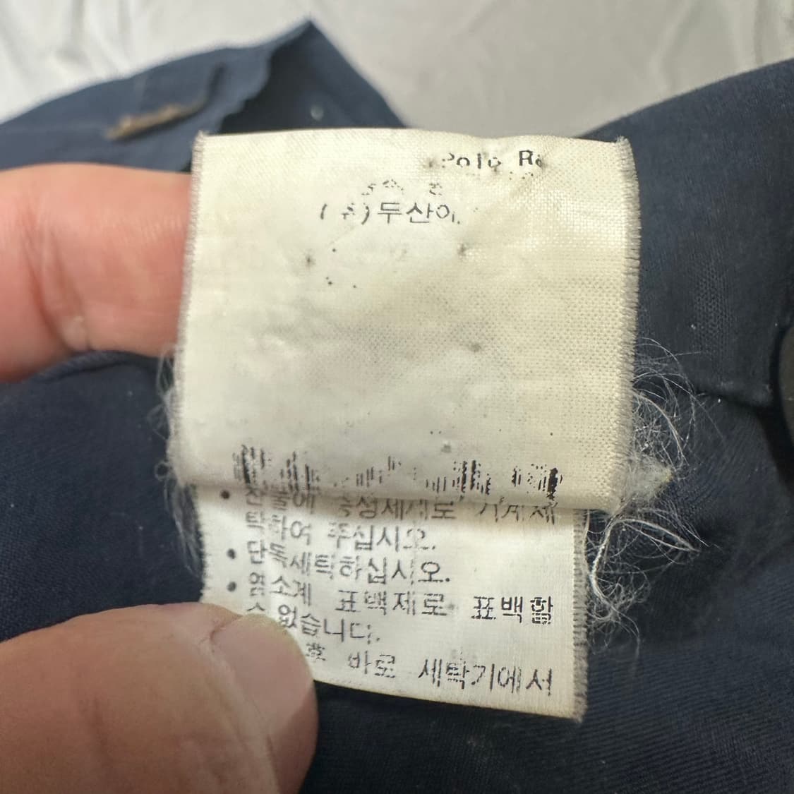 폴로 랄프로렌 코듀로이 네이비바라쿠타자켓 XL 상품이미지4