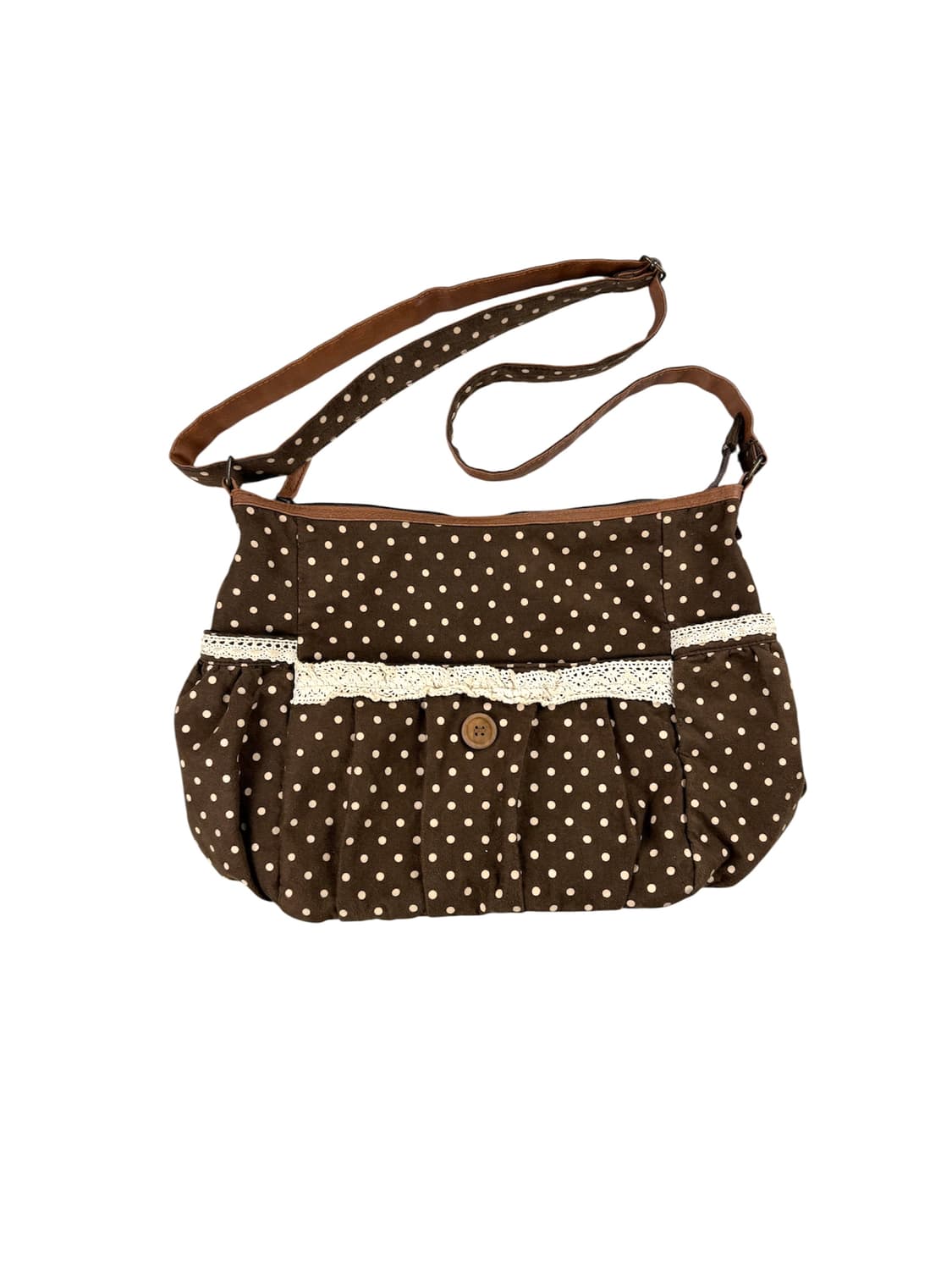 JPN 레이스 도트 숄더백 상품이미지1