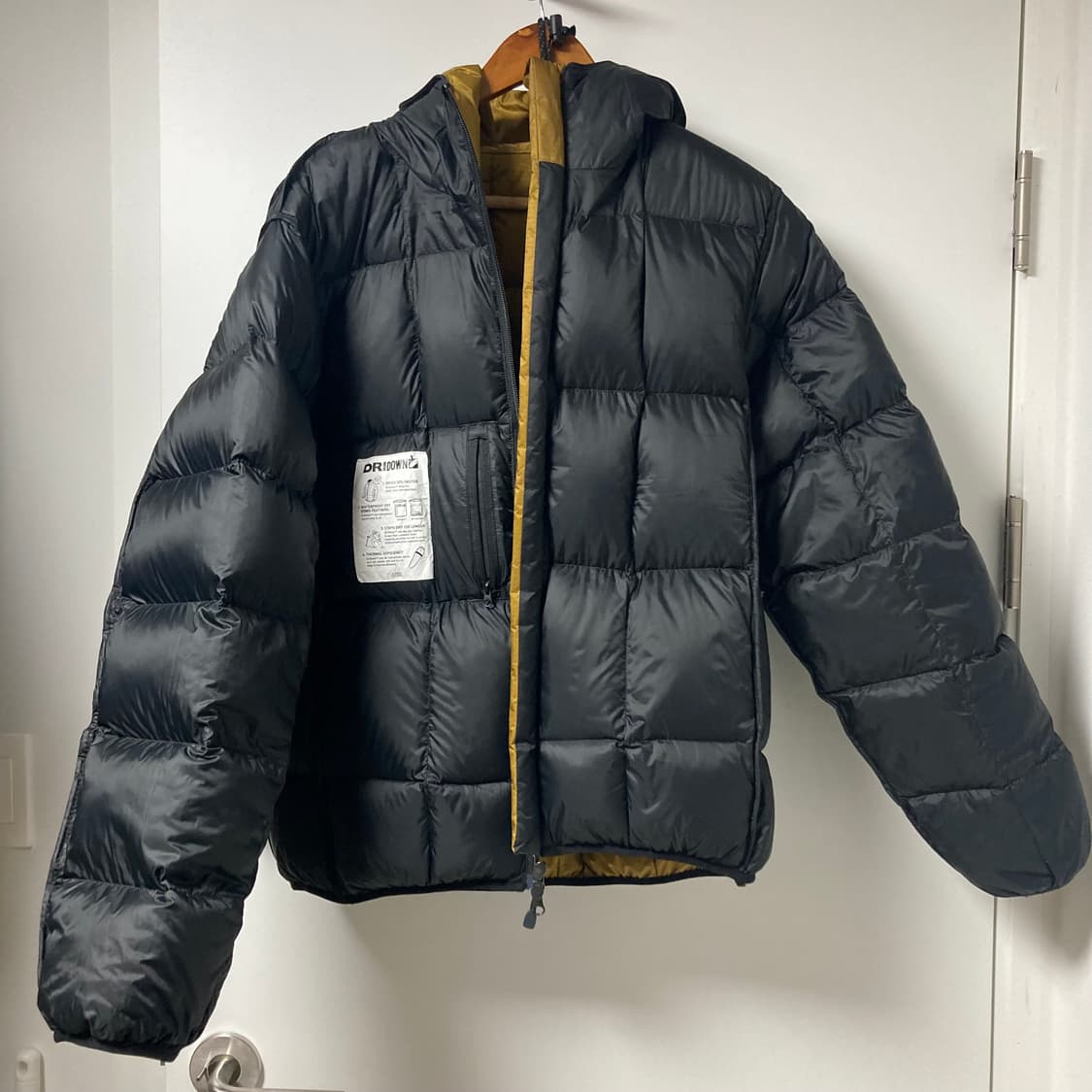 시에라디자인 그랜비 구스다운 자켓 패딩 / mustard 색상 / L 상품이미지3