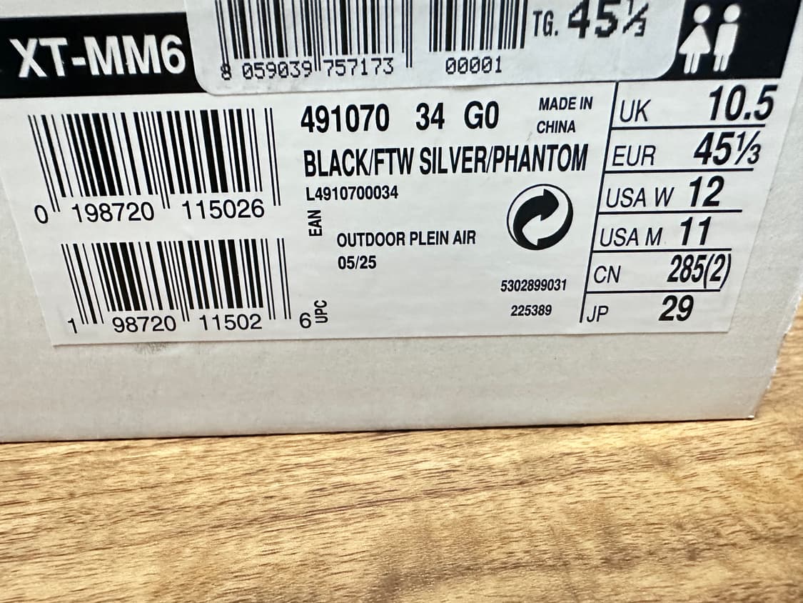 290 살로몬 마르지엘라 xt-mm6 블랙 상품이미지2