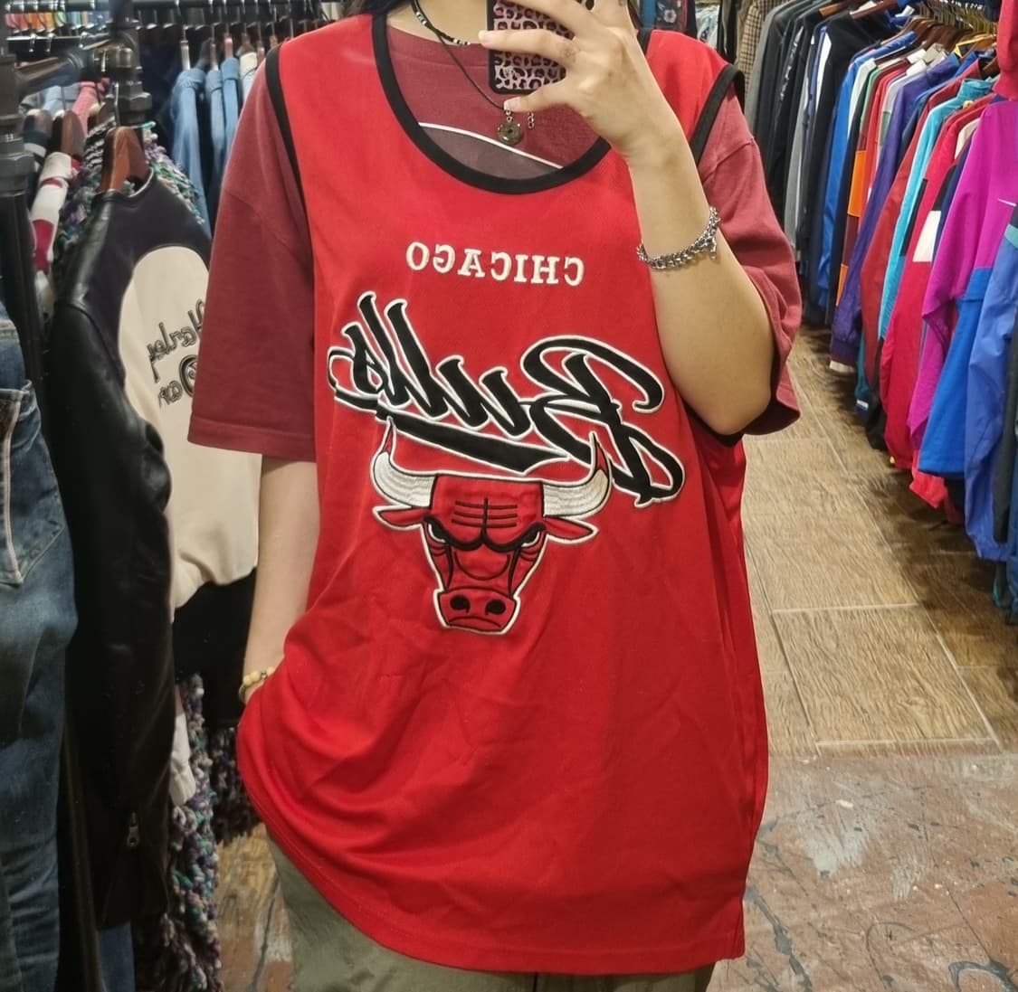 [Hi] NBA 농구나시 레드 상품이미지3