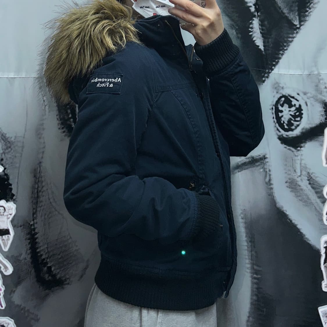 희귀매물)아베크롬비 울프죠 야상 상품이미지2