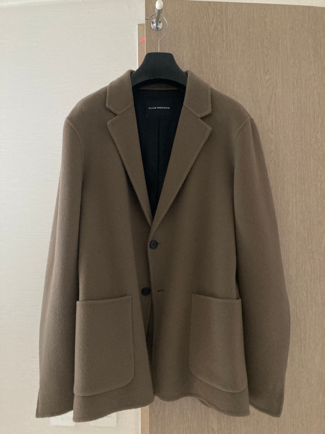 클럽모나코 코코아색 울캐시 블레이저/자켓 42 상품이미지4