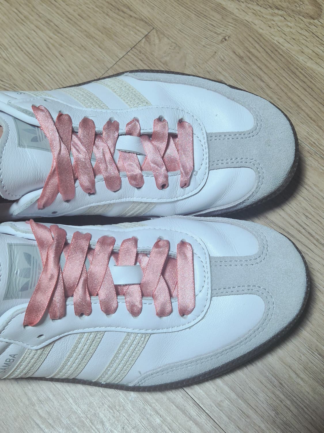 아디다스 SAMBA W JQ3506 레이스 리본 스니커즈 255~260 상품이미지3