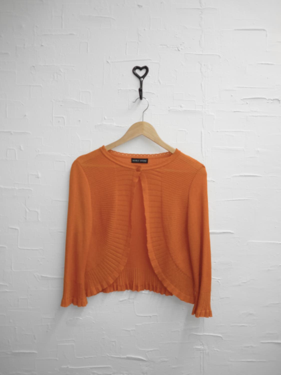 orange one button cardigan 상품이미지5
