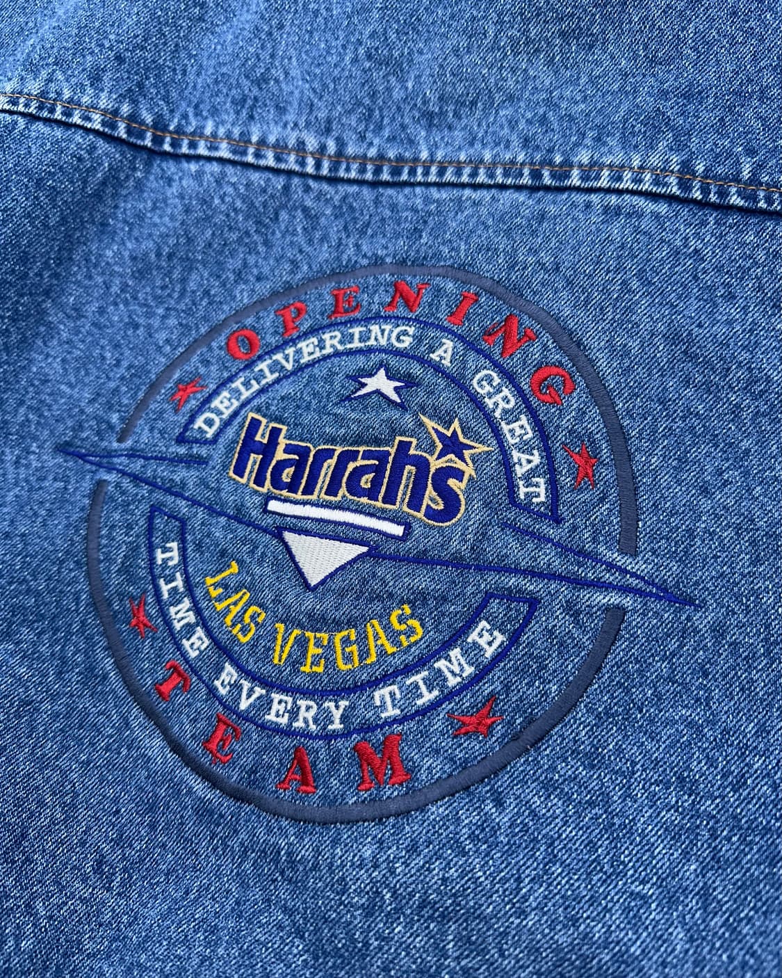 (2XL)90'S 데님 바시티 점퍼-M1089 상품이미지8