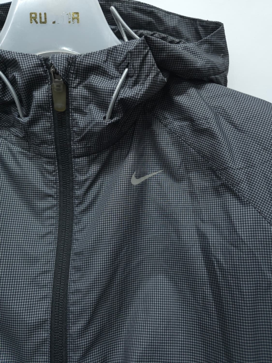 나이키 러닝 그리드 패턴 후드 바람막이 (S사이즈) 상품이미지3