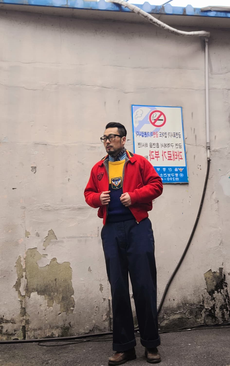 90's~ 폴로 랄프로렌 울 헤링턴 자켓 (남녀공용) 상품이미지6